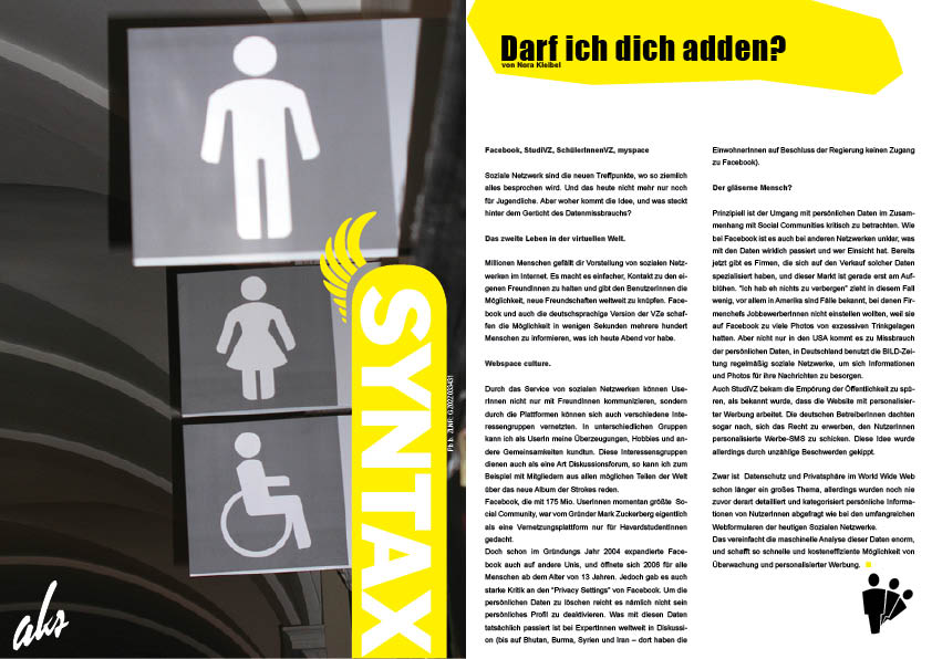 Darf ich dich adden?